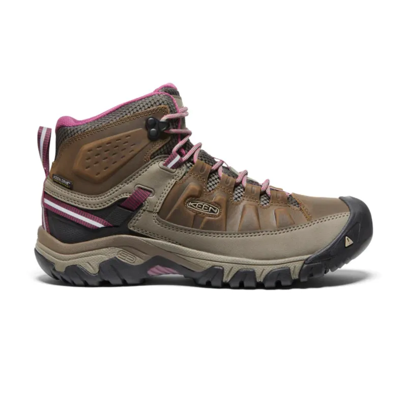 Keen Women's Targhee III WP Boots in Weiss / Boysenberry